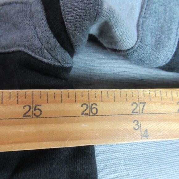 Vintage R&Y Sport Jacket Mens XXL Black Full Zip Sweatshirt Striped Casual 80s - Picture 7 of 9